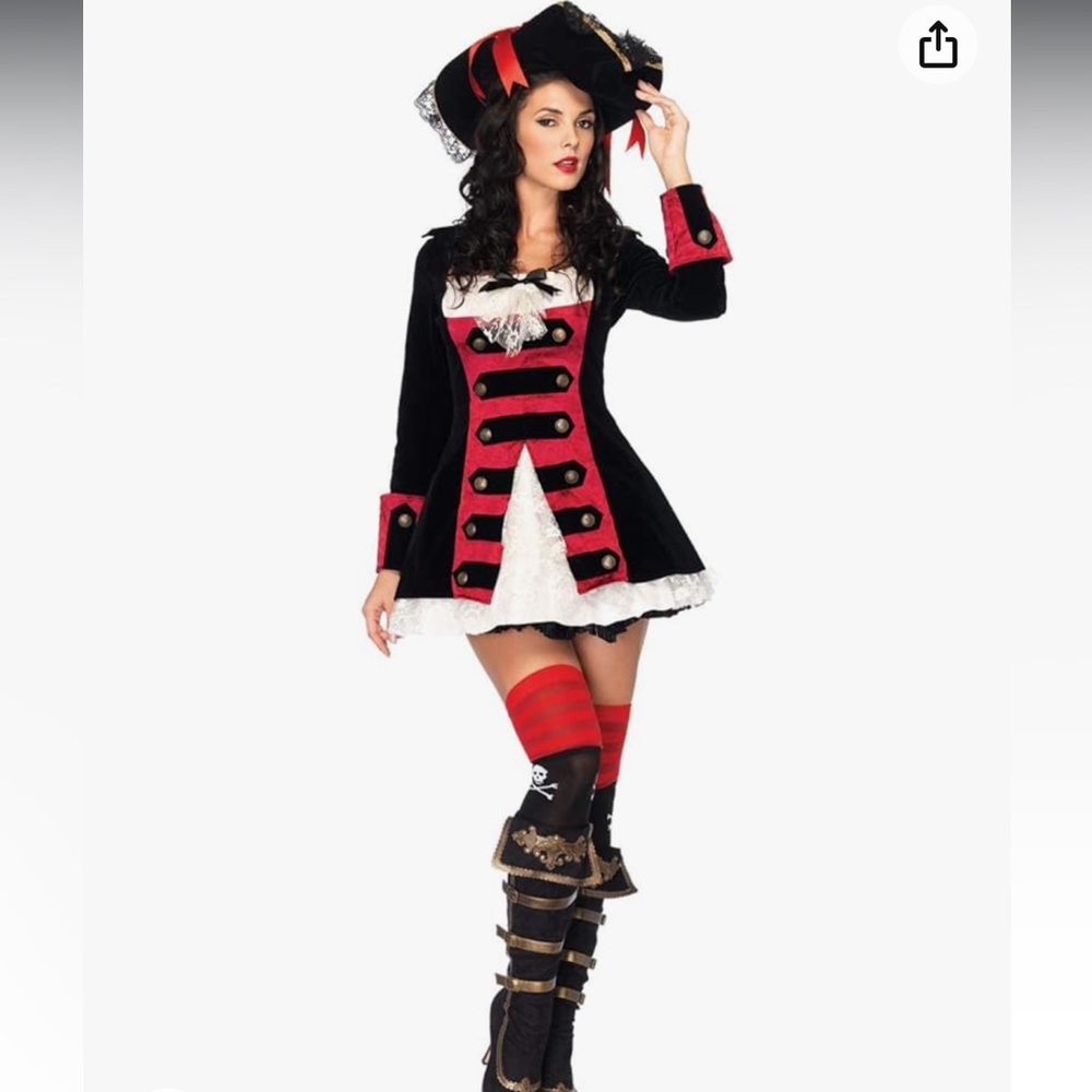 Leg Avenue Charming Pirate Women’s Costume | Size Small